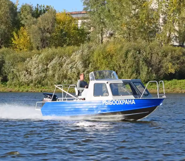 Алюминиевый катер Неман 550 с каютой в Нижнем Новгороде