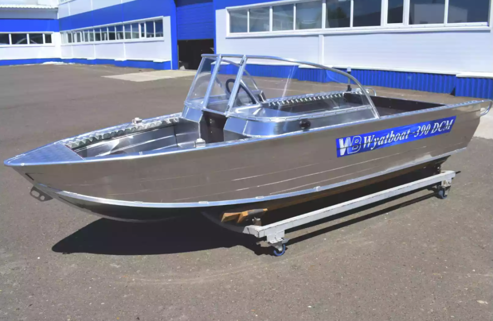 Алюминиевая лодка Wyatboat-390 DCM в Нижнем Новгороде
