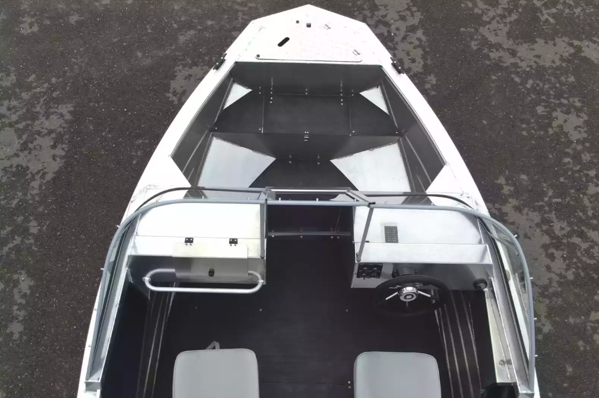 Алюминиевый катер Неман-450 DC NEW без покраски в Нижнем Новгороде