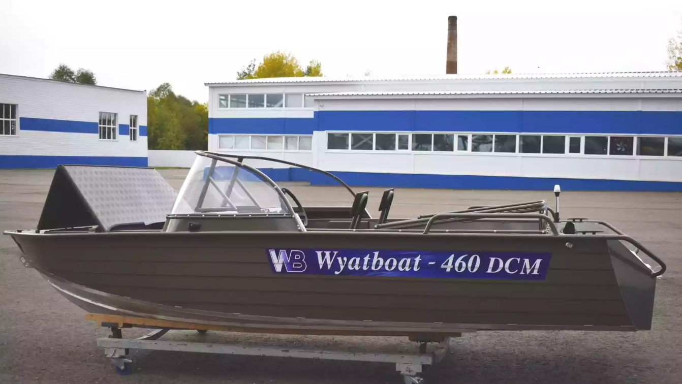 Алюминиевый катер Wyatboat-460 DCM в Нижнем Новгороде