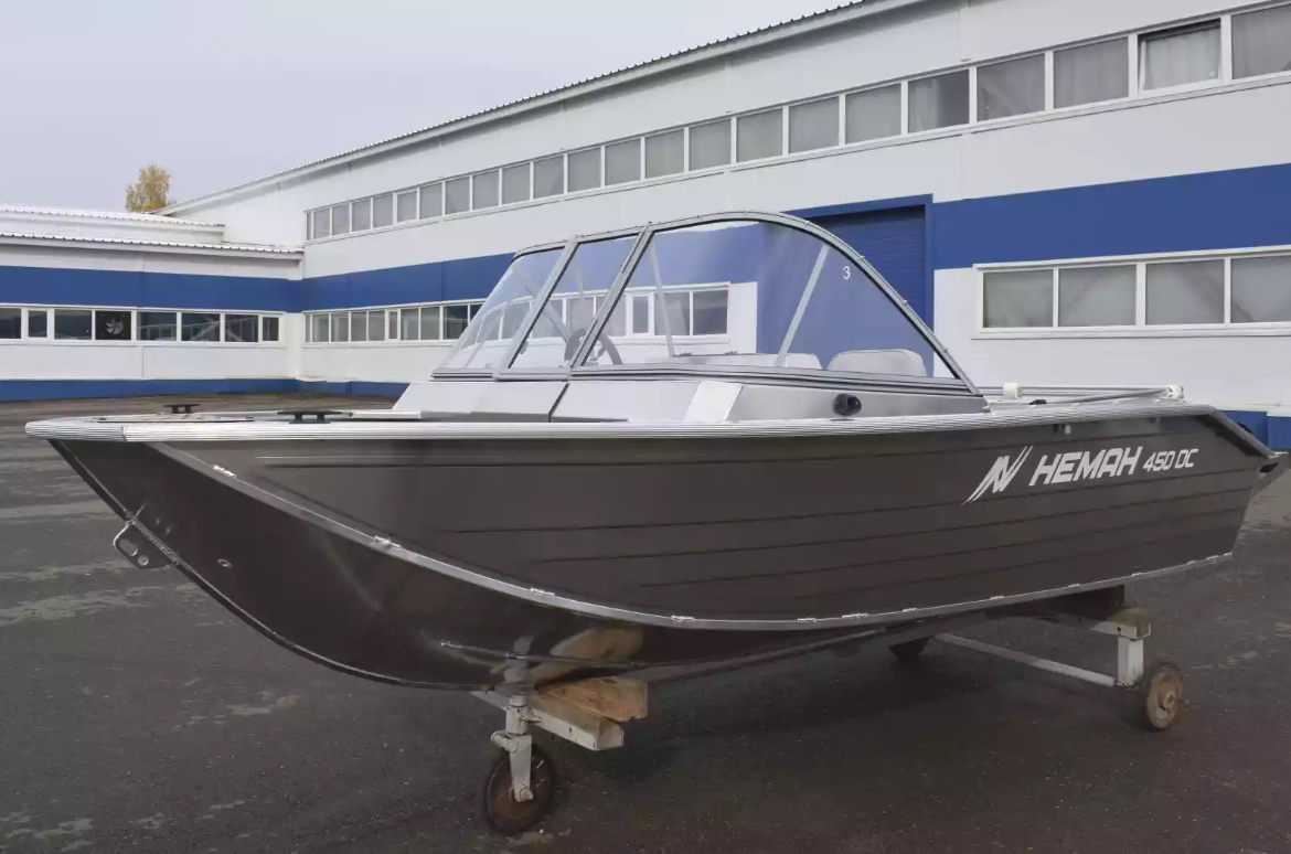 Алюминиевый катер Неман-450 DC NEW без покраски в Нижнем Новгороде