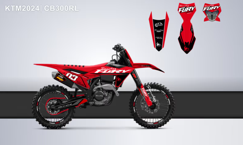 Кроссовый мотоцикл Sanchez Fury CB300RL в Нижнем Новгороде