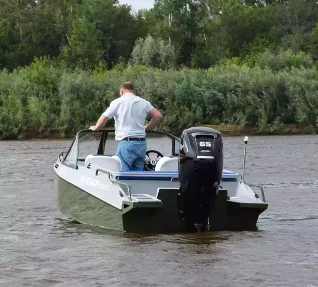 Алюминиевый катер Неман 500 DC водомёт в Нижнем Новгороде