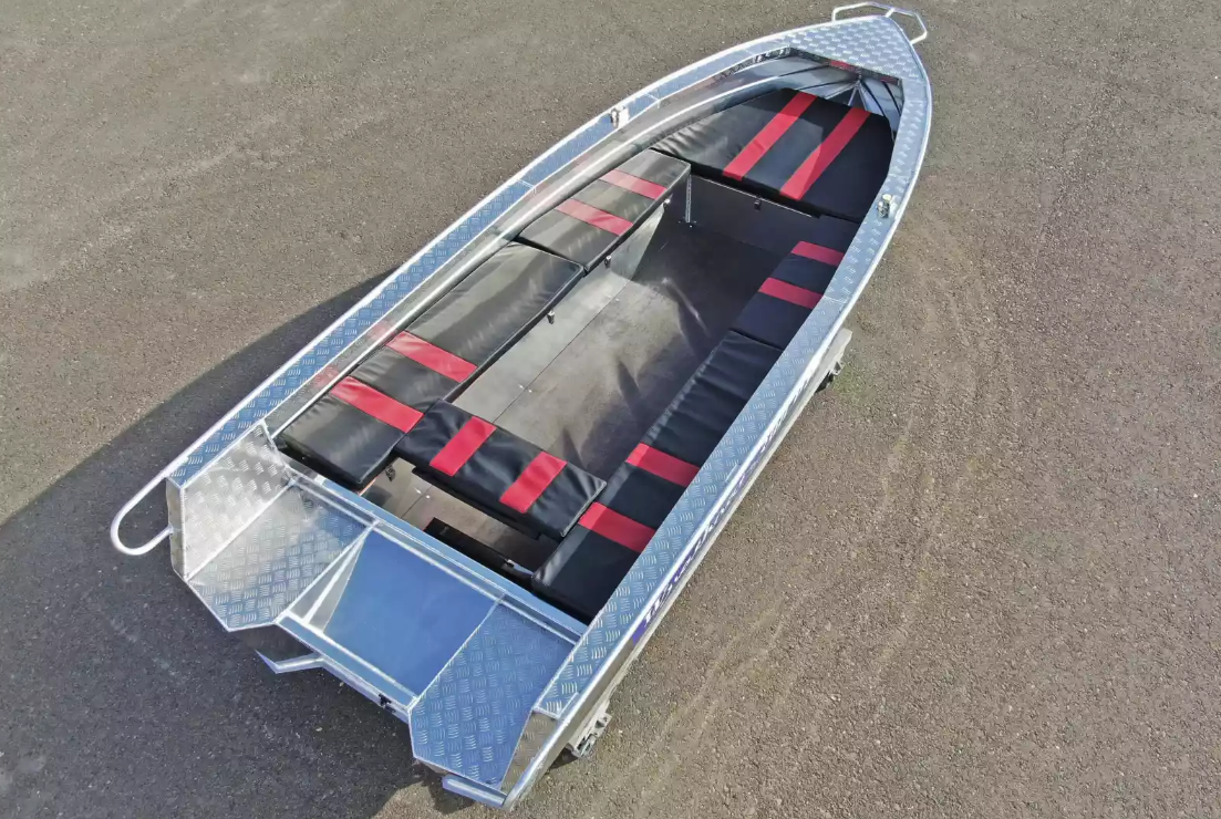 Алюминиевая лодка Wyatboat-390РМ увеличенный борт в Нижнем Новгороде