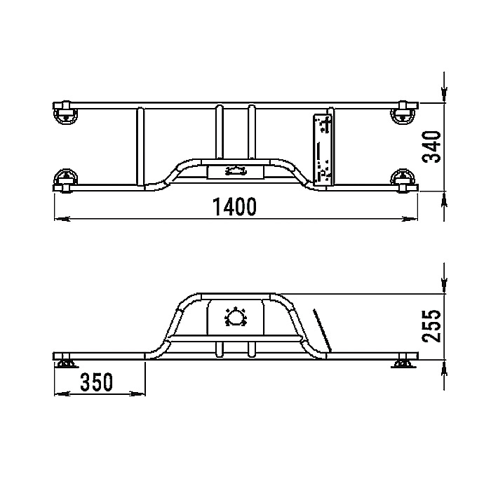Стойка рулевая с бортовым креплением малая в Нижнем Новгороде