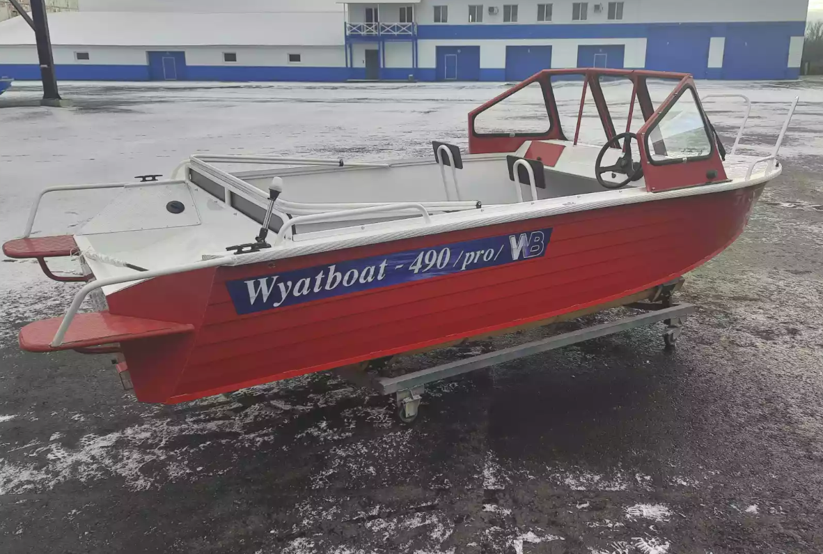 Алюминиевый катер Wyatboat-490 DCM Pro в Нижнем Новгороде