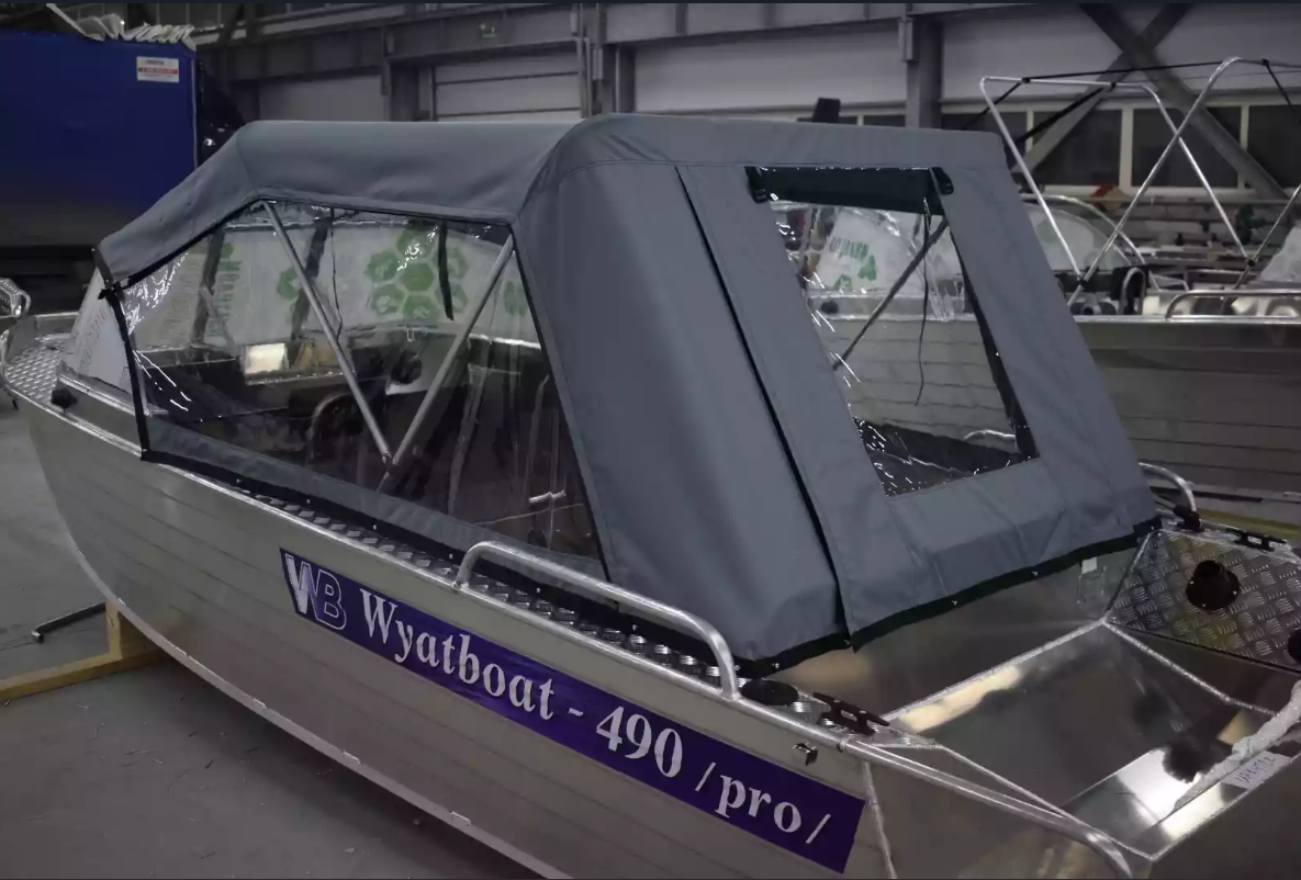 Алюминиевый катер Wyatboat-490 Pro в Нижнем Новгороде