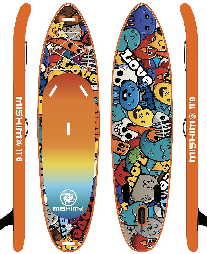 SUP (САП) Доска MISHIMO CRAZY-LINE 10.6’ (325см) в Нижнем Новгороде