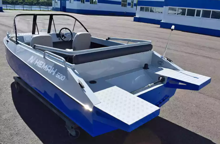 Алюминиевый катер Неман 500 в Нижнем Новгороде