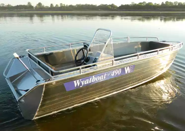 Алюминиевый катер Wyatboat-490 C в Нижнем Новгороде