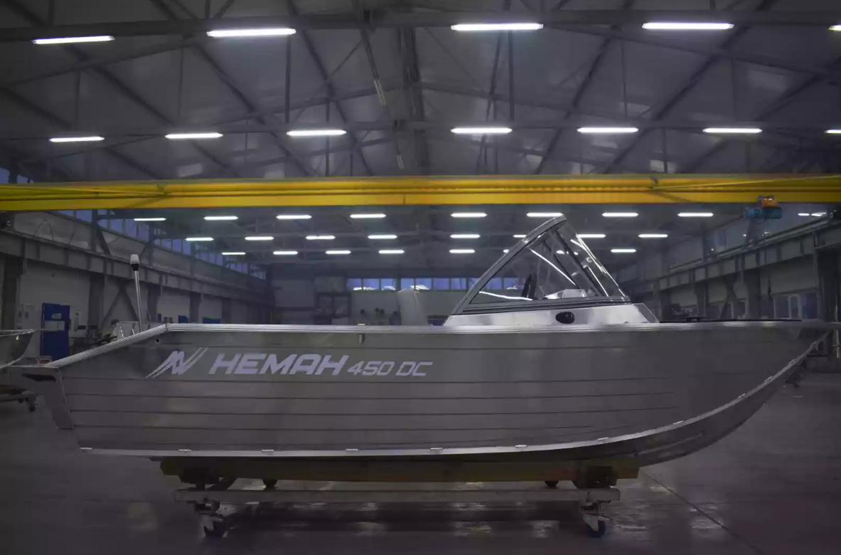 Алюминиевый катер Неман-450 DC NEW без покраски в Нижнем Новгороде
