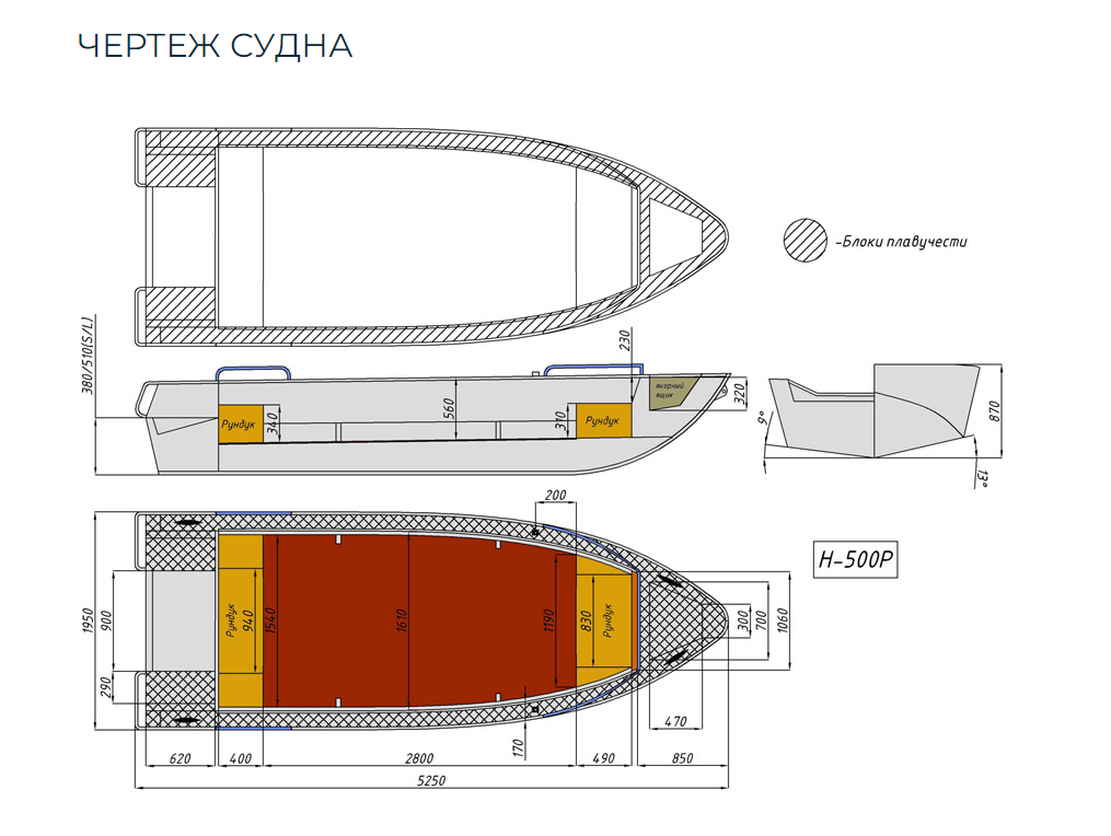 Алюминиевая лодка Неман-500 P в Нижнем Новгороде