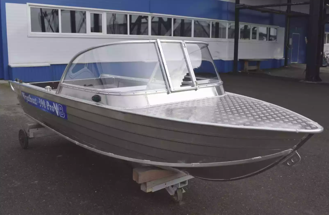 Алюминиевая лодка Wyatboat-390 Pro в Нижнем Новгороде
