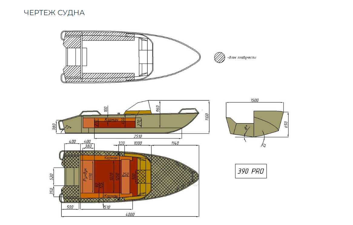 Алюминиевый катер Wyatboat-390 Pro в Нижнем Новгороде