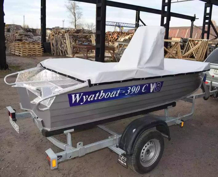 Алюминиевый катер Wyatboat-390 C в Нижнем Новгороде