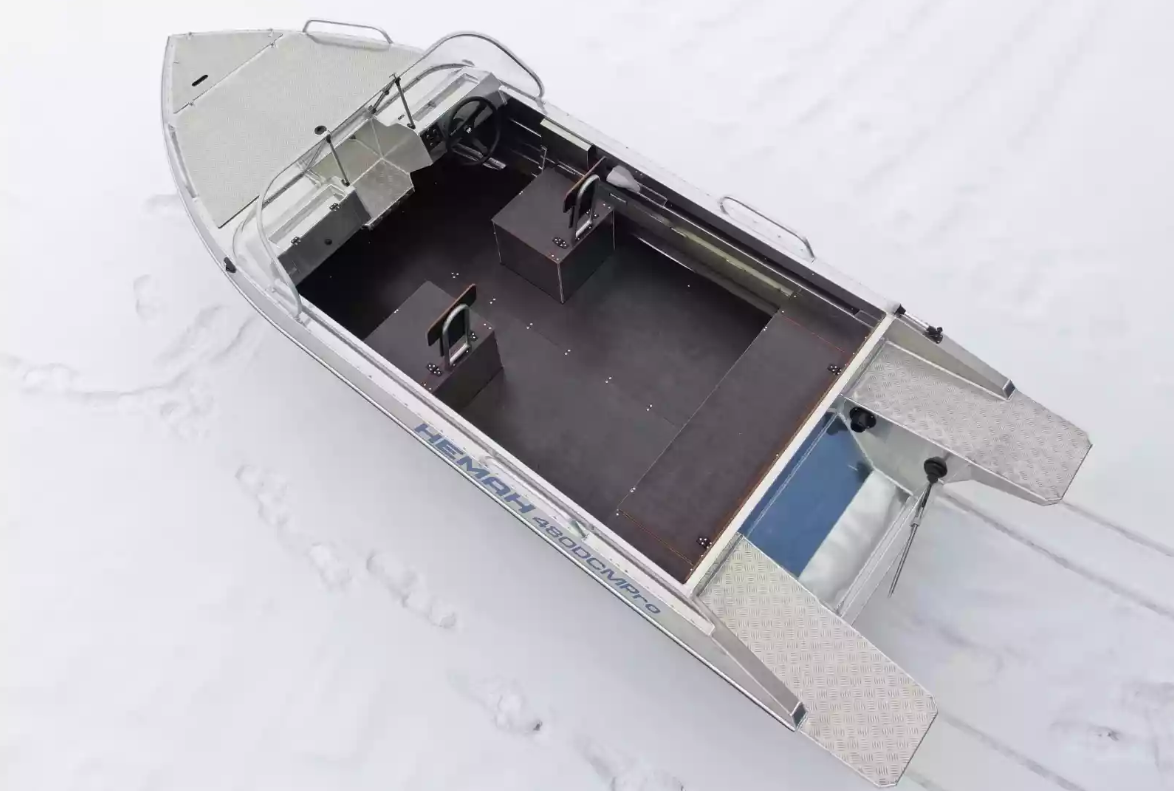 Алюминиевый катер Neman-480 DCM PRO в Нижнем Новгороде
