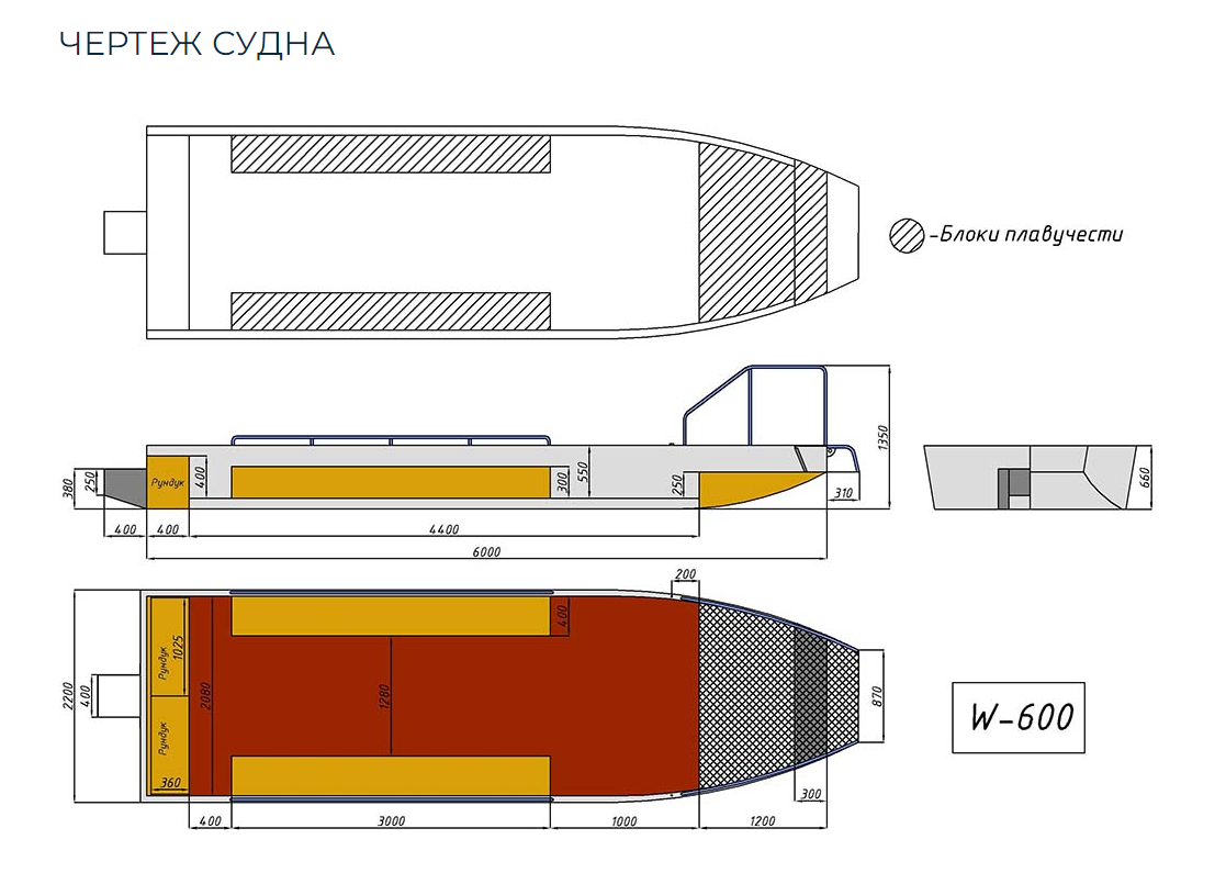 Алюминиевая лодка Wyatboat-600 в Нижнем Новгороде