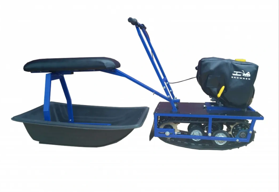 Мини-мотобуксировщик Альбатрос-М с фарой в Нижнем Новгороде