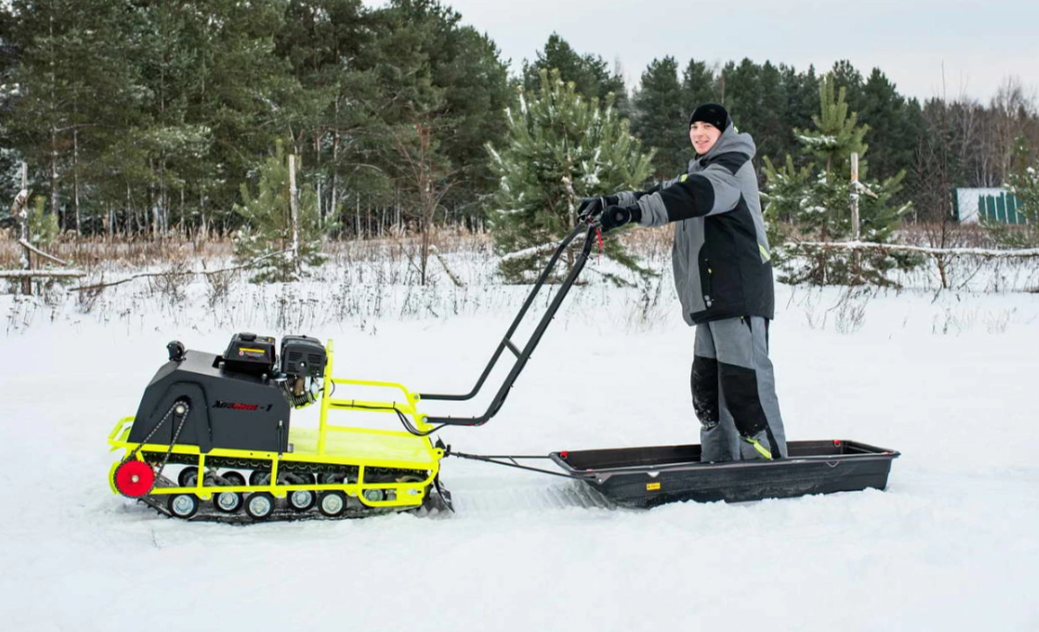 Мотобуксировщик Бурлак ХОЗЯИН-1 (капот ткань) в Нижнем Новгороде