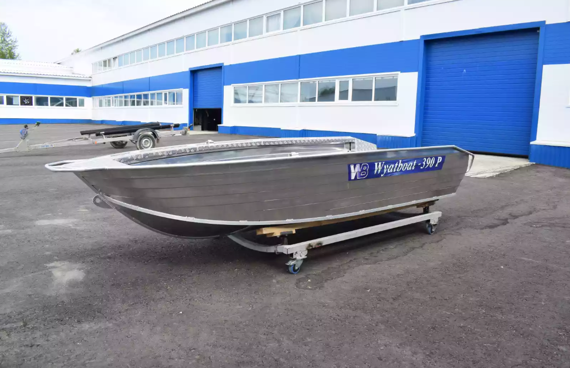 Алюминиевая лодка Wyatboat-390Р Увеличенный борт в Нижнем Новгороде
