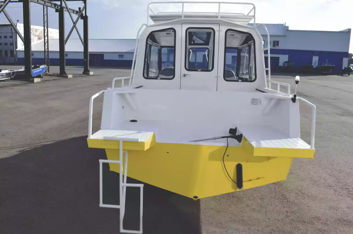 Алюминиевый катер Wyatboat-660 Cabin в Нижнем Новгороде