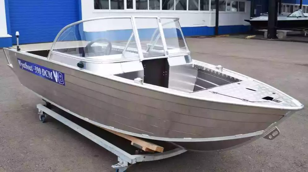 Алюминиевая лодка Wyatboat-390 DCM Увеличенный борт в Нижнем Новгороде