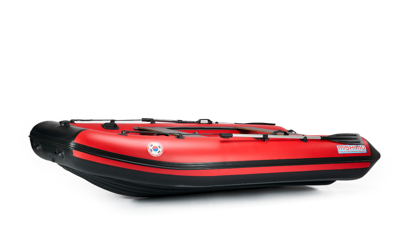 КОМПЛЕКТ ЛОДКА MISHIMO RAPID 380 PRO+ ЛОДОЧНЫЙ МОТОР MARLIN MP 9.9 (20) AMHS PROLINE FORCE в Нижнем Новгороде