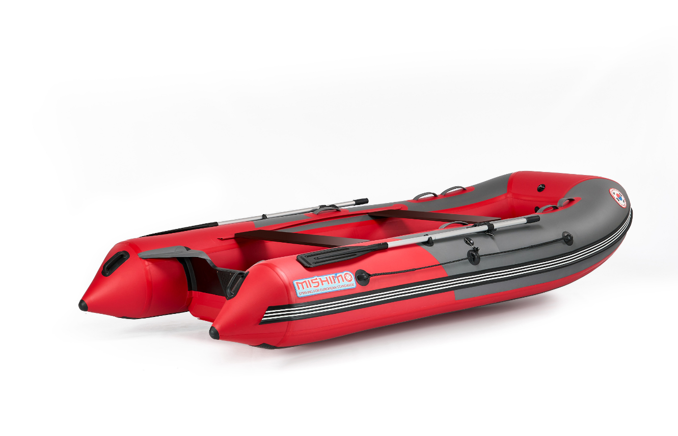 КОМПЛЕКТ ЛОДКА MISHIMO PRO 350 + ЛОДОЧНЫЙ МОТОР MARLIN MP 9.9 (15) AMHS PROLINE в Нижнем Новгороде