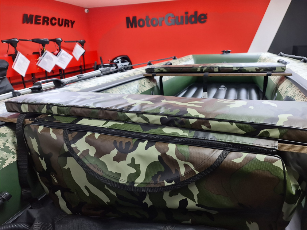 КОМПЛЕКТ МЯГКИХ НАКЛАДОК С СУМКОЙ ДЛЯ ЛОДОК 105Х20 КАМУФЛЯЖ в Нижнем Новгороде