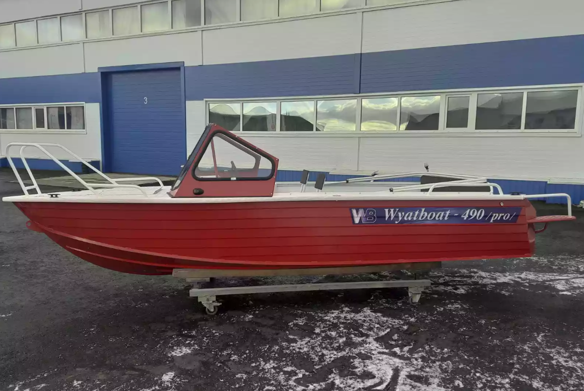 Алюминиевый катер Wyatboat-490 DCM Pro в Нижнем Новгороде