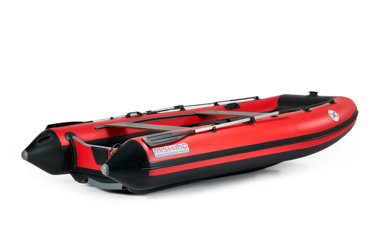 КОМПЛЕКТ ЛОДКА MISHIMO RAPID 380 + ЛОДОЧНЫЙ МОТОР MARLIN MP 9.9 (20) AMHS PROLINE FORCE в Нижнем Новгороде