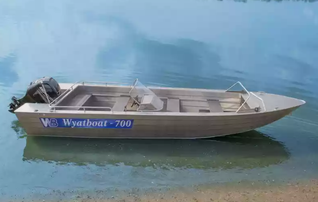 Алюминиевый катер Wyatboat-700 в Нижнем Новгороде
