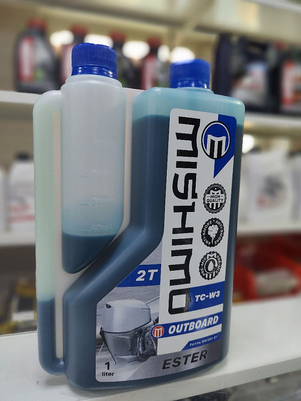 Масло MISHIMO 2T OUTBOARD (ESTER) полусинтетика 1 л в Нижнем Новгороде