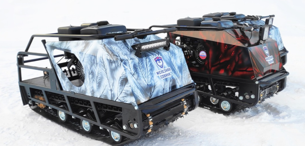 Мотобуксировщик Irondog (Железная собака) M500 20  Камуфляж Охотник в Нижнем Новгороде