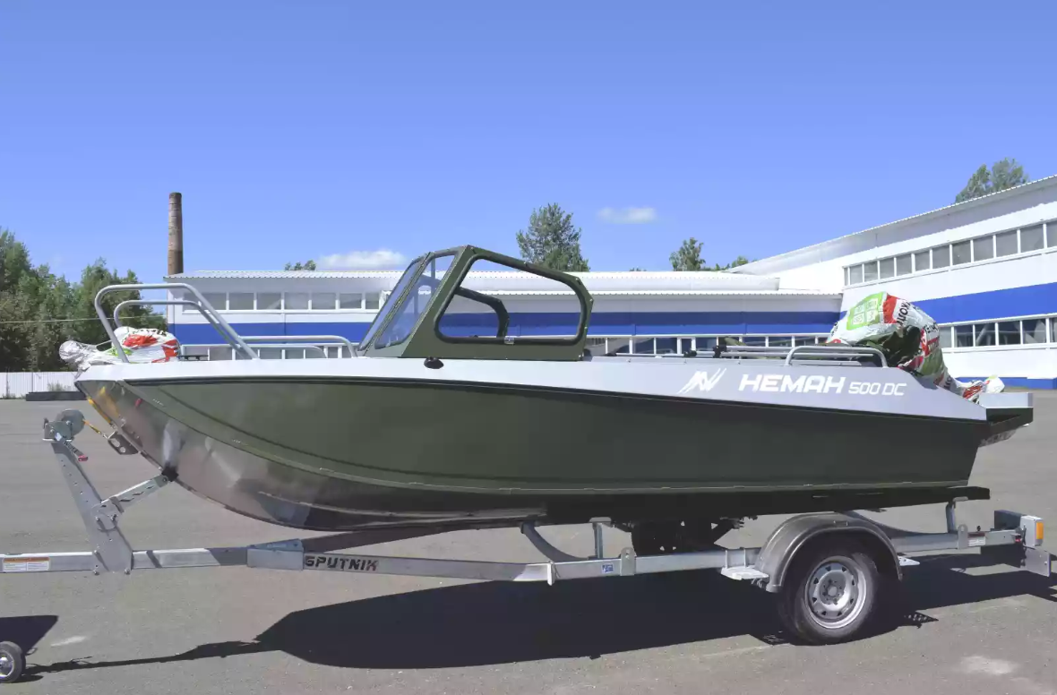 Алюминиевый катер Неман-500 DC Pro в Нижнем Новгороде