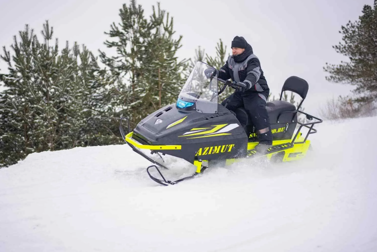 Миниснегоход Бурлак Азимут 20 л.с.  Б/У в Нижнем Новгороде