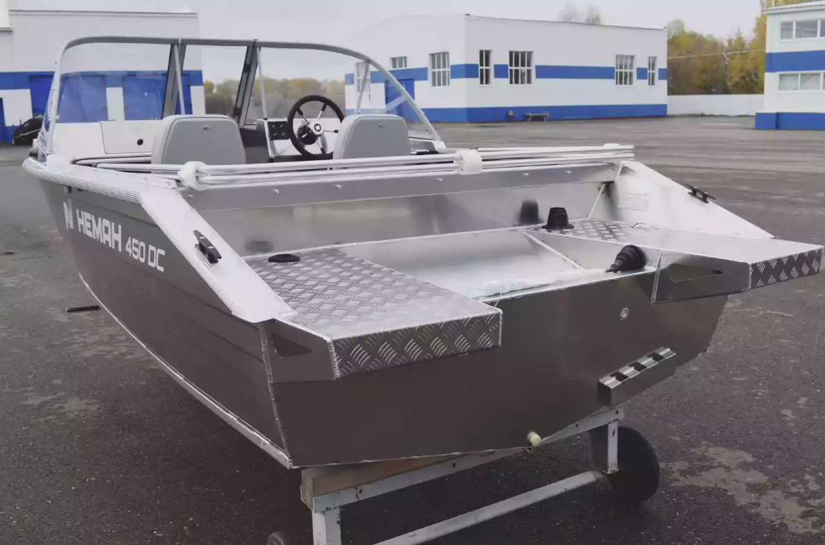Алюминиевый катер Неман-450 DC NEW без покраски в Нижнем Новгороде