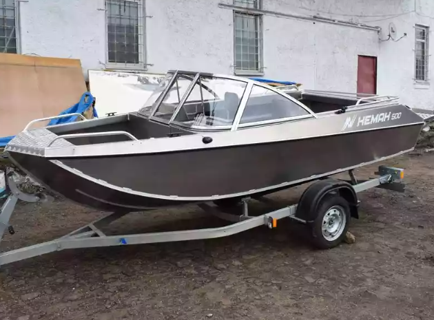 Алюминиевый катер Неман-500 DC (без покраски) в Нижнем Новгороде