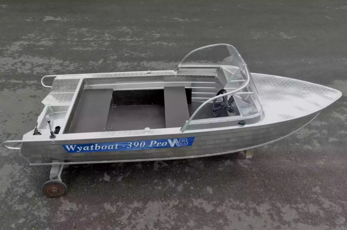 Алюминиевая лодка Wyatboat-390 Pro в Нижнем Новгороде