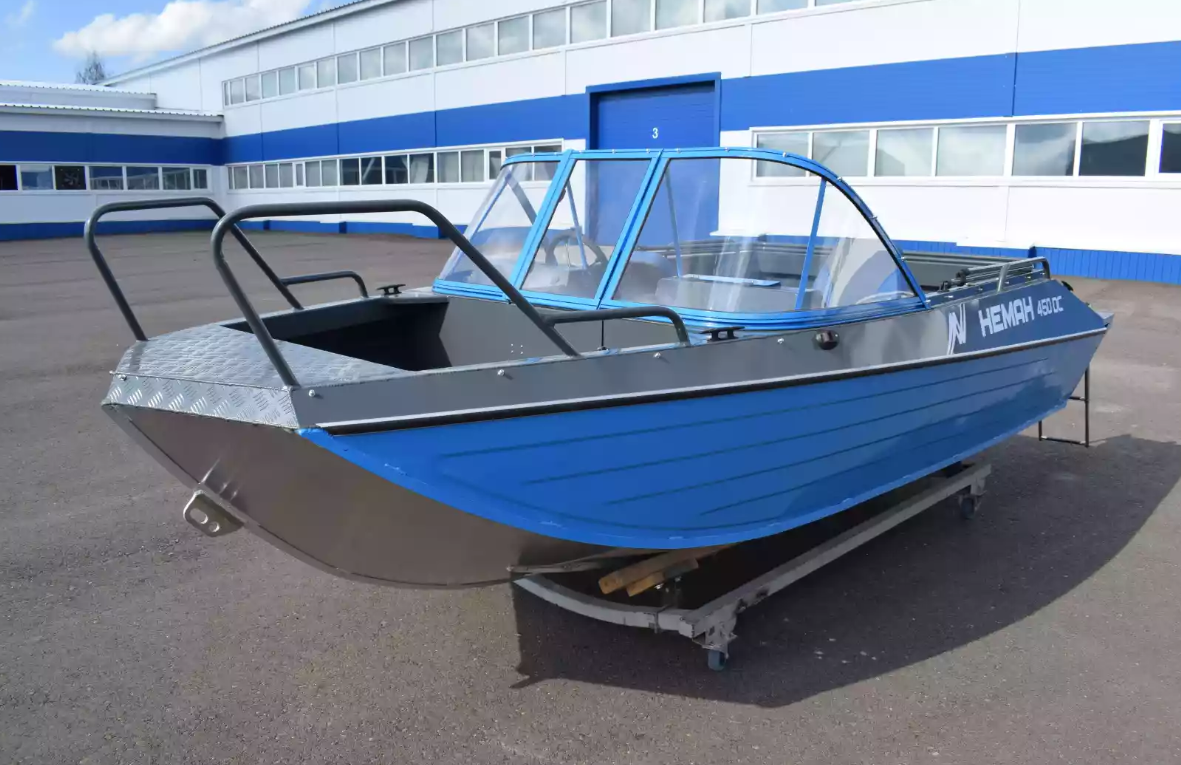Алюминиевый катер Неман-450 DC в Нижнем Новгороде