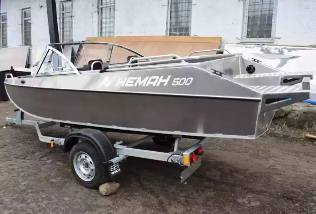 Алюминиевый катер Неман-500 DC (без покраски) в Нижнем Новгороде