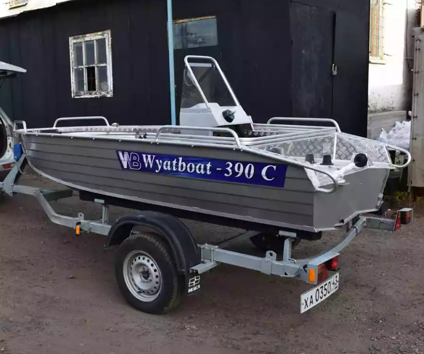 Алюминиевая лодка Wyatboat-390 C в Нижнем Новгороде