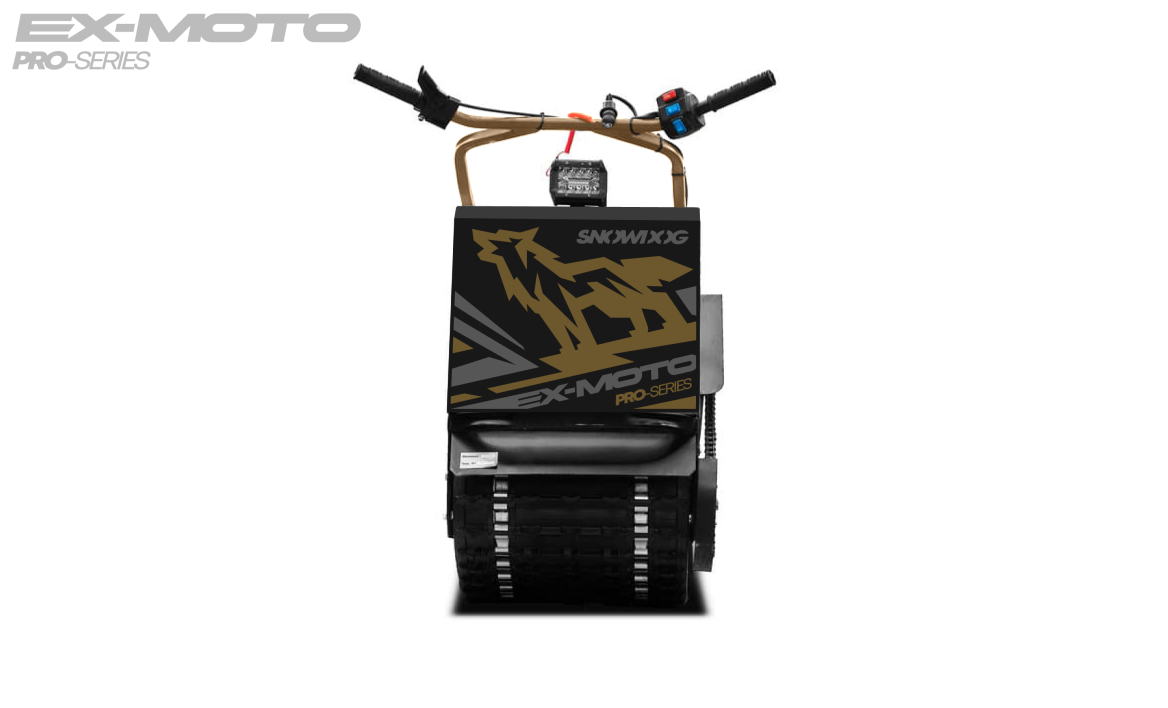 Мотобуксировщик EX-MOTO SNOWDOG S380 8л.с. в Нижнем Новгороде