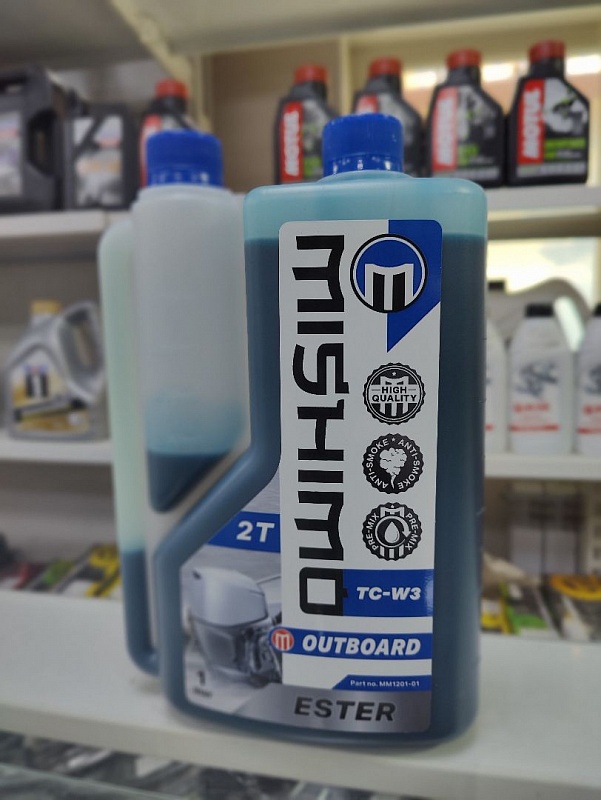Масло MISHIMO 2T OUTBOARD (ESTER) полусинтетика 1 л в Нижнем Новгороде