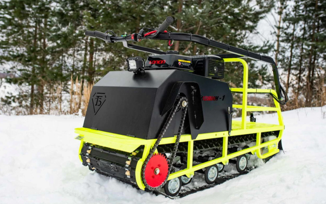 Мотобуксировщик Бурлак ХОЗЯИН-1 (капот металл) в Нижнем Новгороде