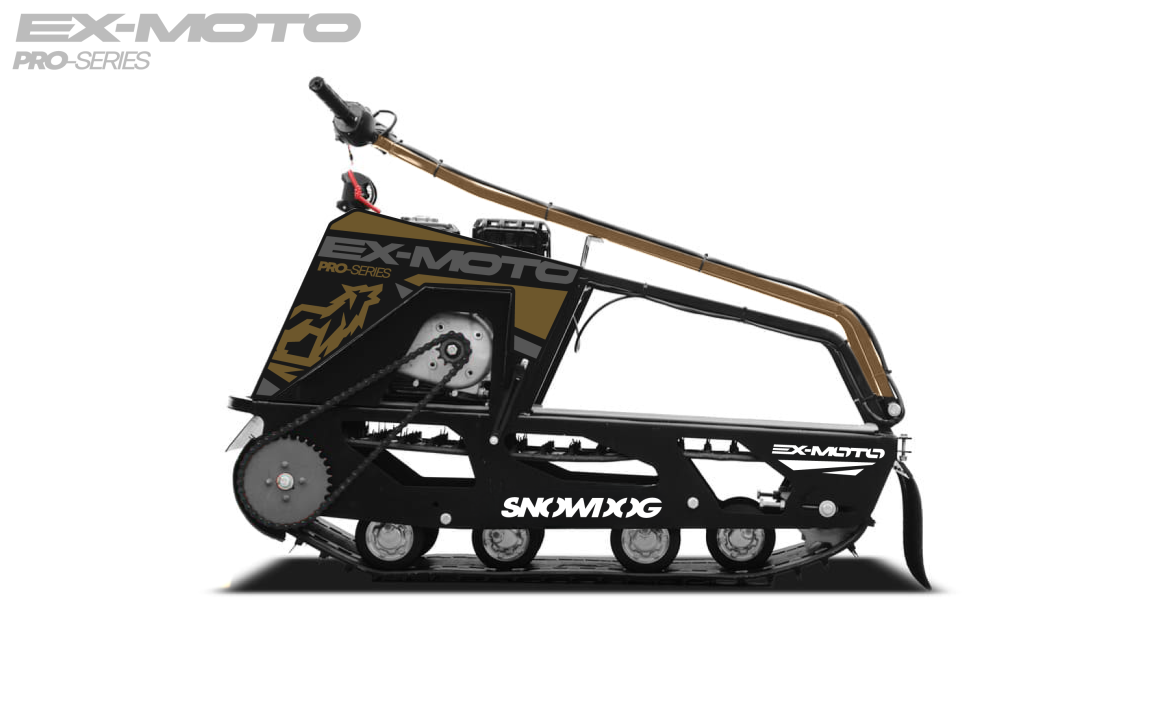 Мотобуксировщик EX-MOTO SNOWDOG S380 8л.с. в Нижнем Новгороде