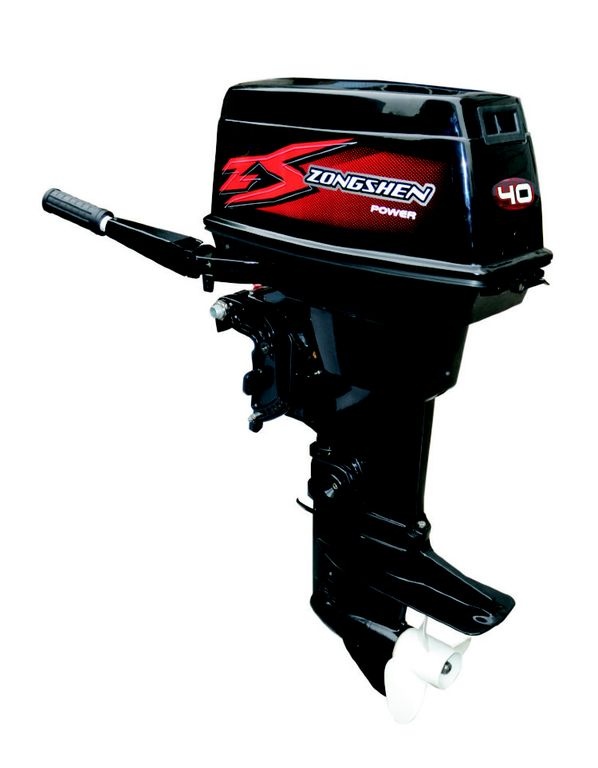 Лодочный мотор Zongshen T40 (+руль+пульт) в Нижнем Новгороде
