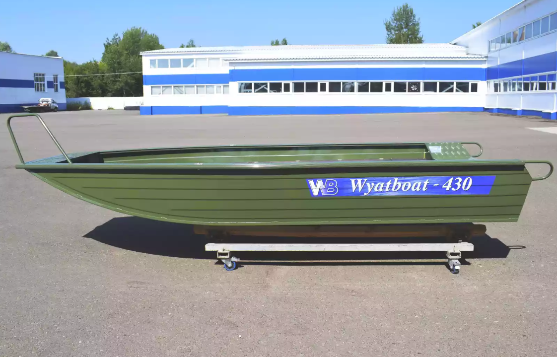 Алюминиевая лодка  Wyatboat-430 Master Fish в Нижнем Новгороде