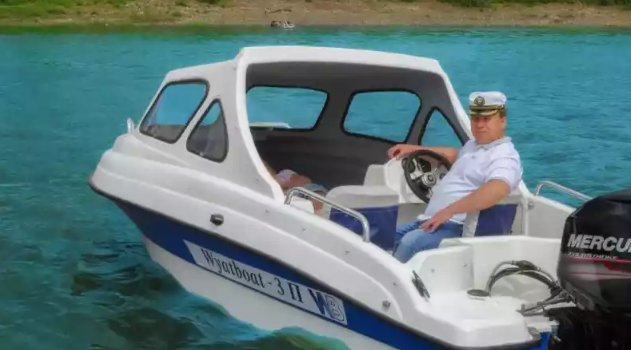 Стеклопластиковый катер Wyatboat-3 П (полурубка) в Нижнем Новгороде