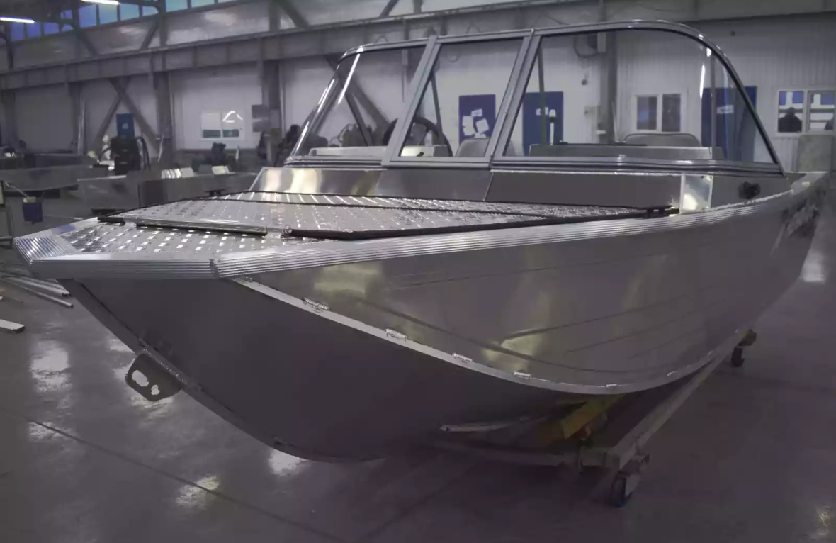 Алюминиевый катер Неман-450 DC NEW без покраски в Нижнем Новгороде